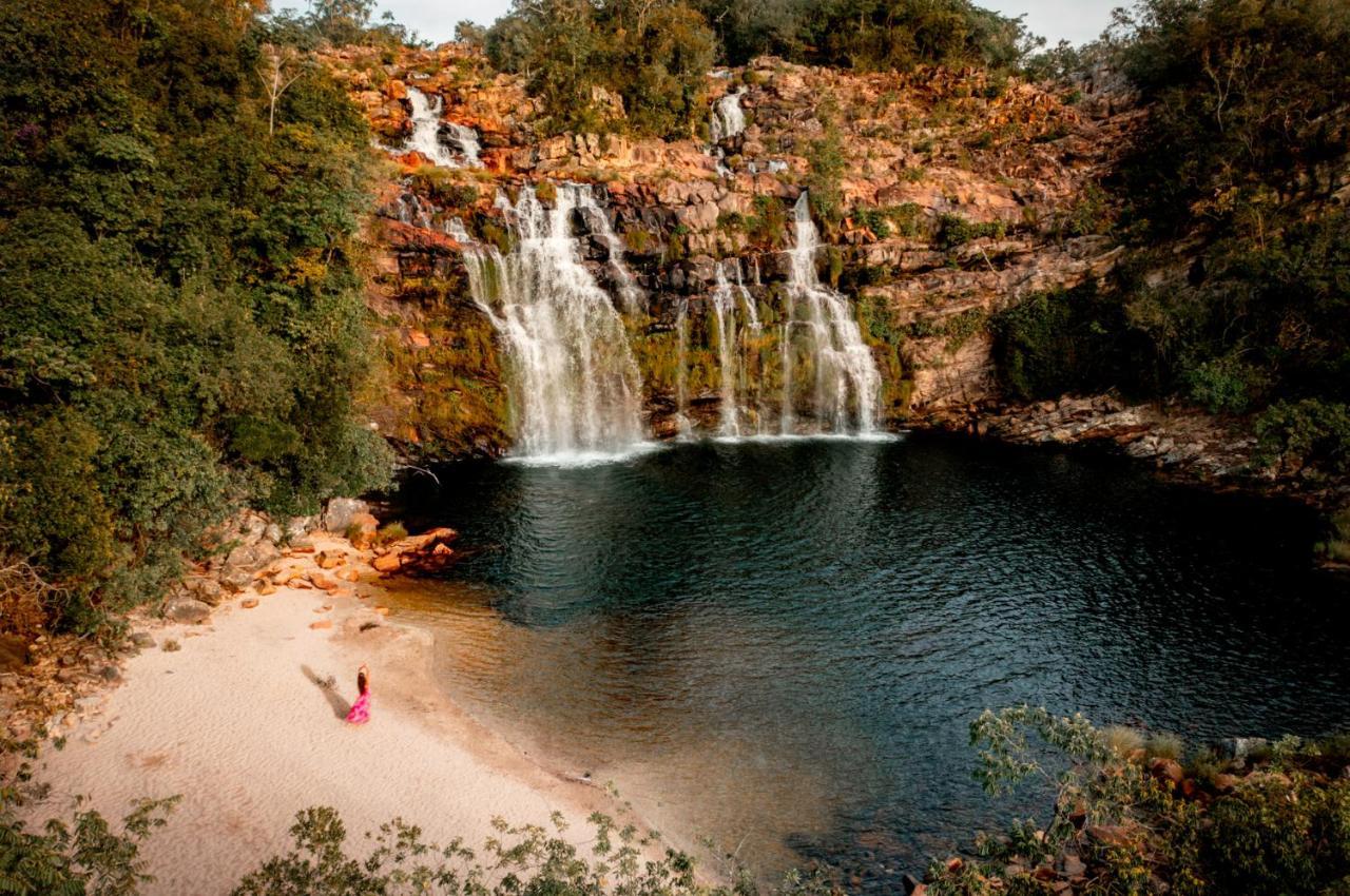 Pousada Cachoeira Poco Encantado Alto Paraíso de Goiás 外观 照片